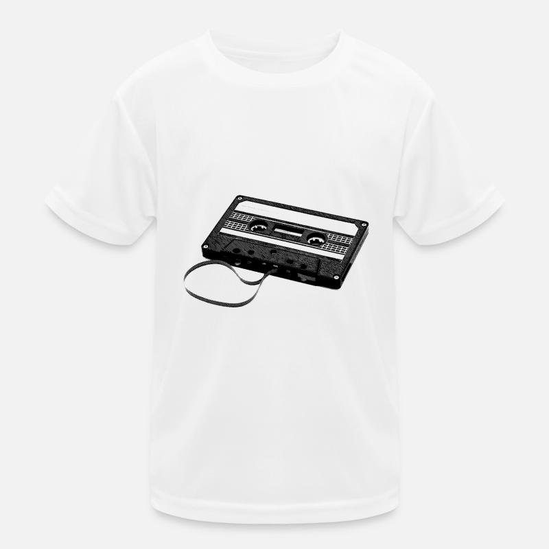 Kassette Retro Vintage Kinder Funktions-T-Shirt