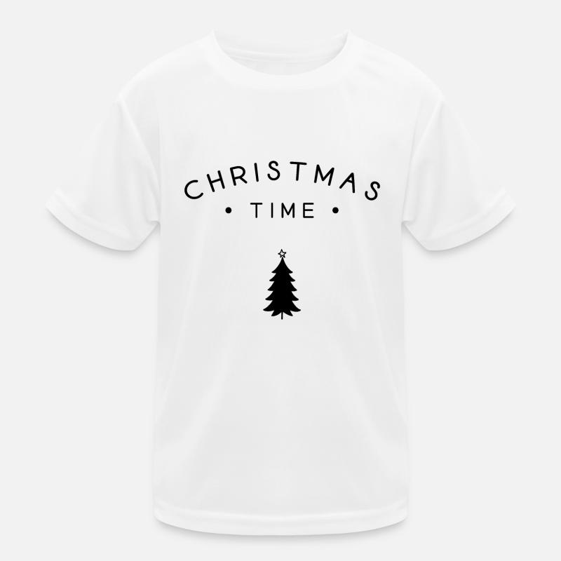 Christmas Time Kids Functional T-Shirt