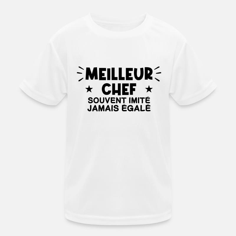 Chef | Je suis le meilleur Chef T-shirt sport Enfant