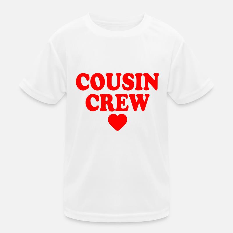 Cousin crew Kinder Funktions-T-Shirt