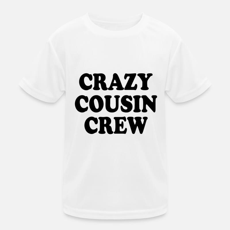 Crazy cousin crew Kinder Funktions-T-Shirt
