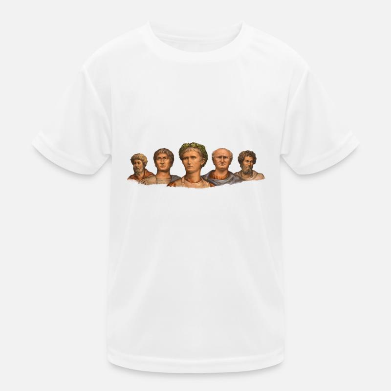 Bustes d’empereurs romains T-shirt sport Enfant
