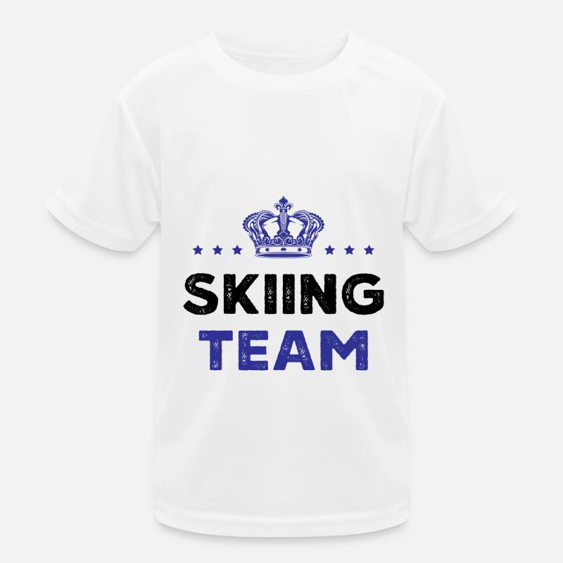 Équipe de ski T-shirt sport Enfant