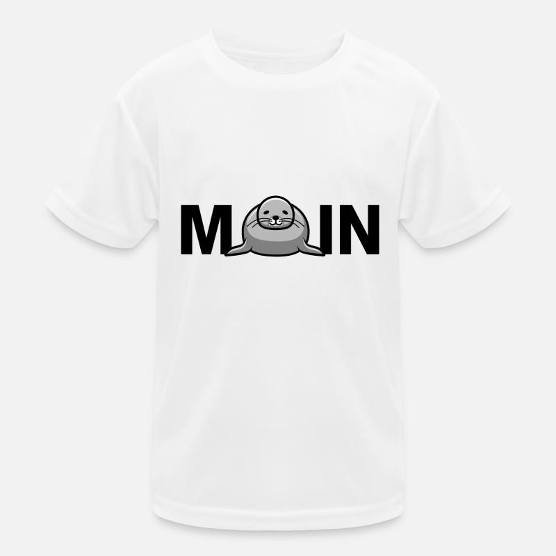 Mose med segl Funktionsshirt til børn