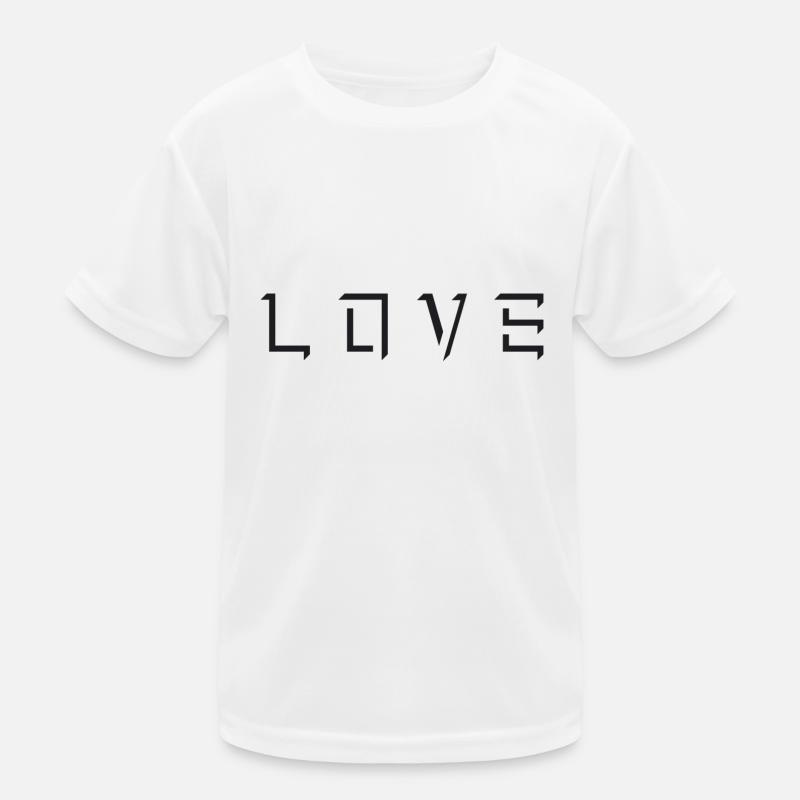 LIEBE Kinder Funktions-T-Shirt