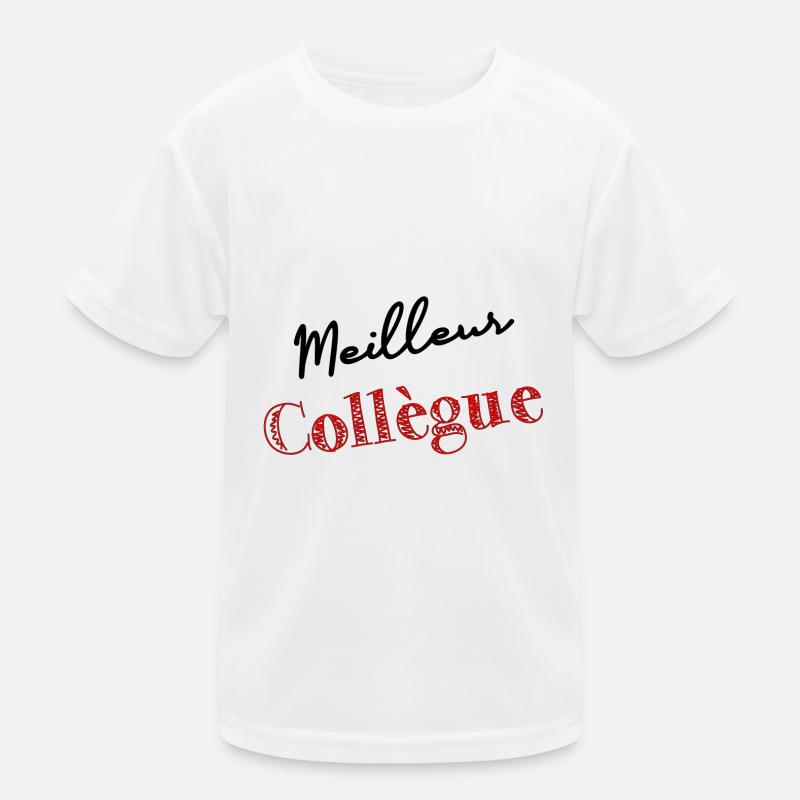 COLLEGUE. TRAVAIL. RETRAITE. MANAGER. CHEF. PATRON T-shirt sport Enfant