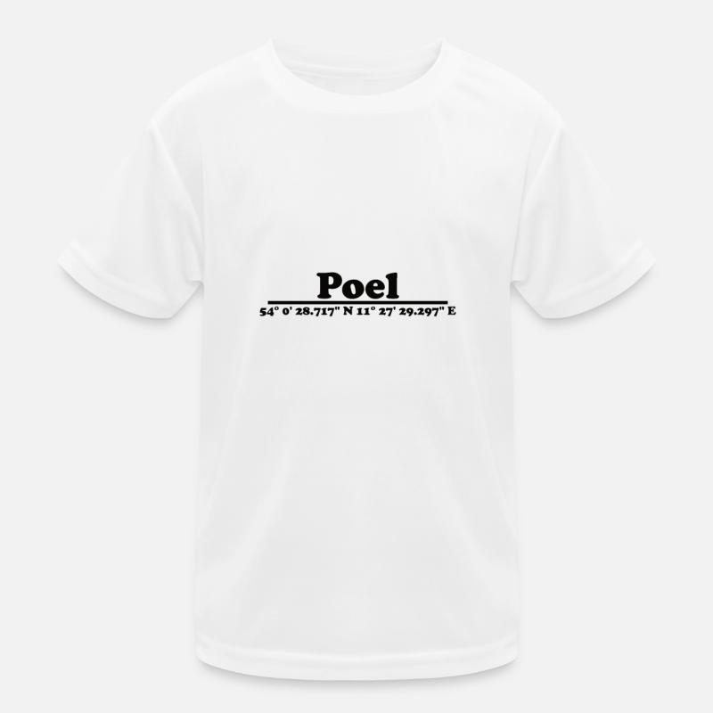 Poel Kinder Funktions-T-Shirt