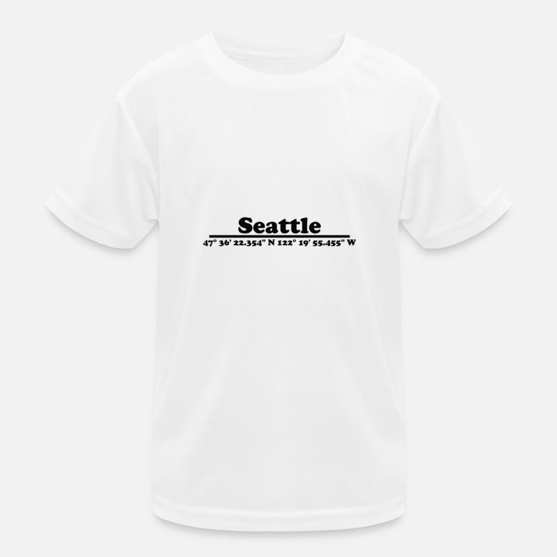 Seattle Coordonnées T-shirt sport Enfant