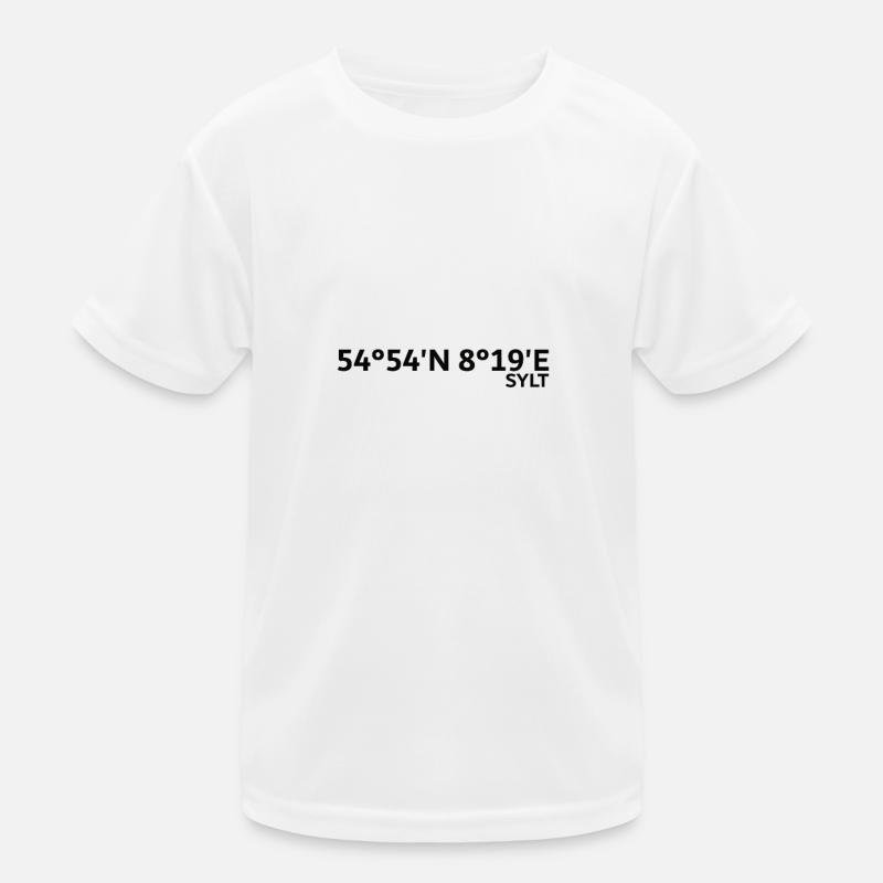 Coordonnées sylt T-shirt sport Enfant