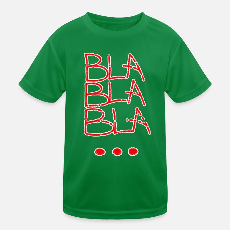 BLABLABLA... Kids Functional T-Shirt