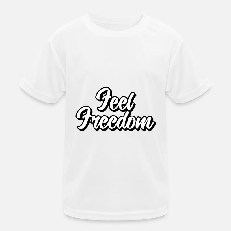 Feel Freedom Kids Functional T-Shirt