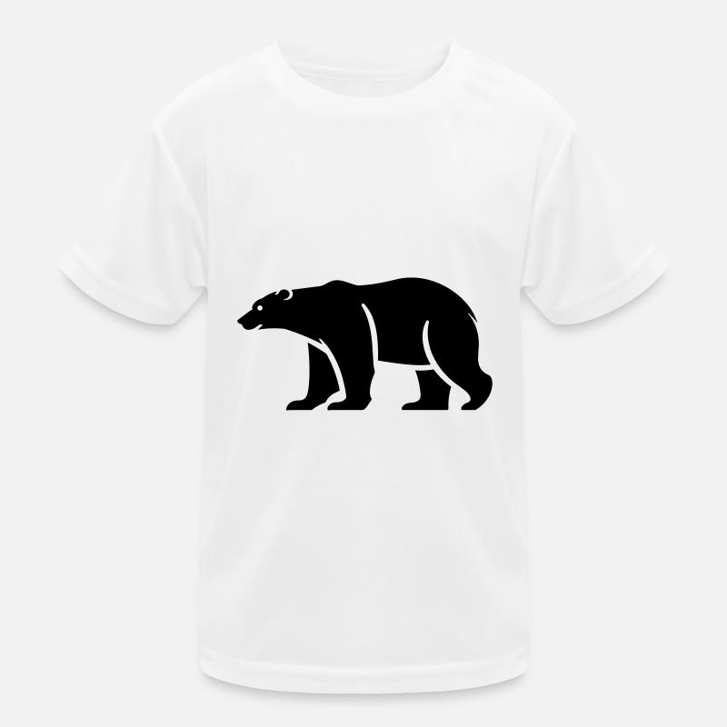 Ours polaire T-shirt sport Enfant