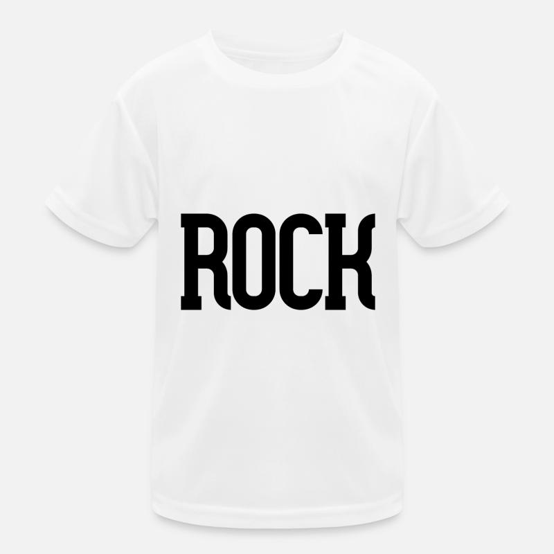 Rock Kinder Funktions-T-Shirt