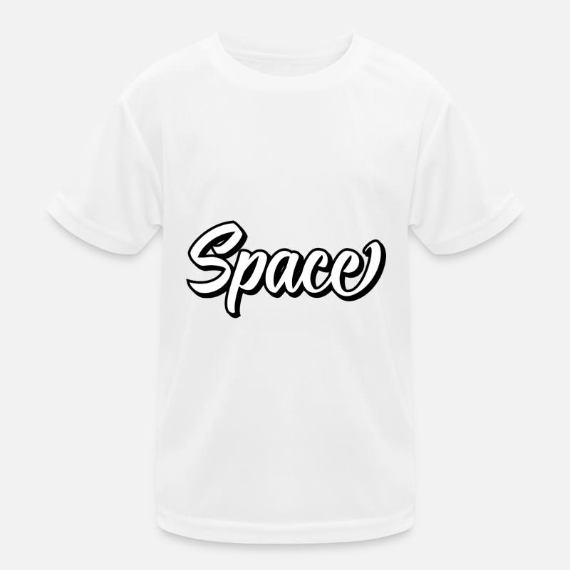Space Kinder Funktions-T-Shirt