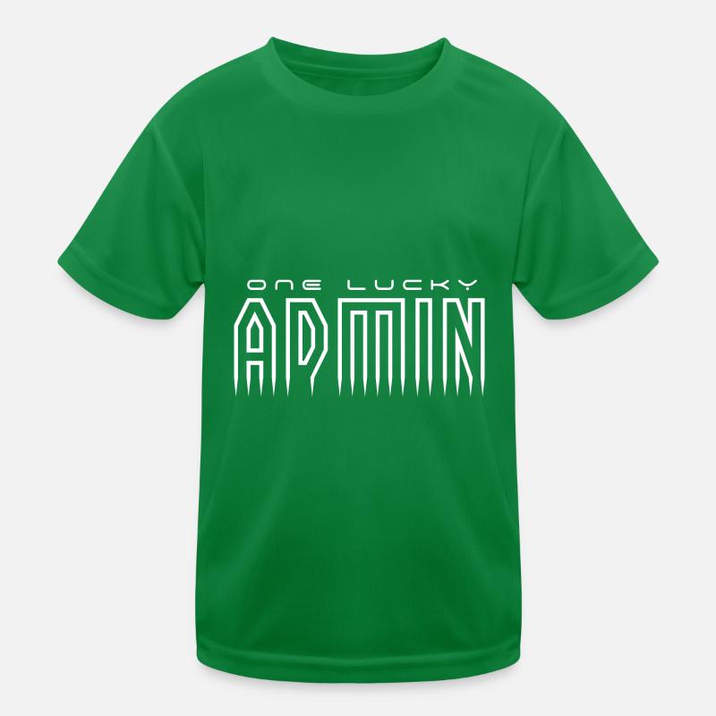 admin administrator moderator web developer IT Kids Functional T-Shirt