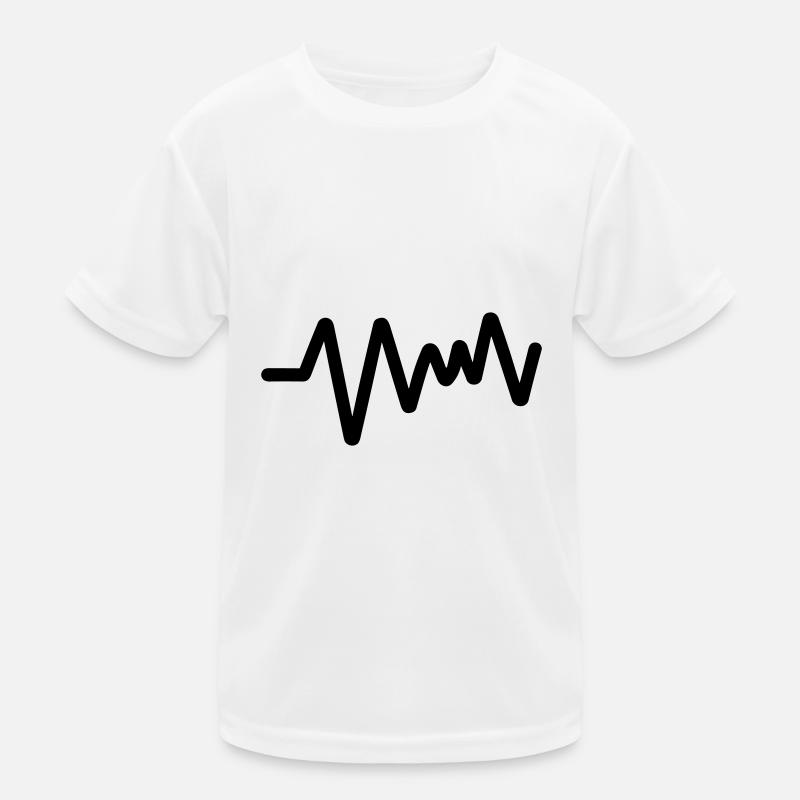 Puls, Herzschlag Kinder Funktions-T-Shirt