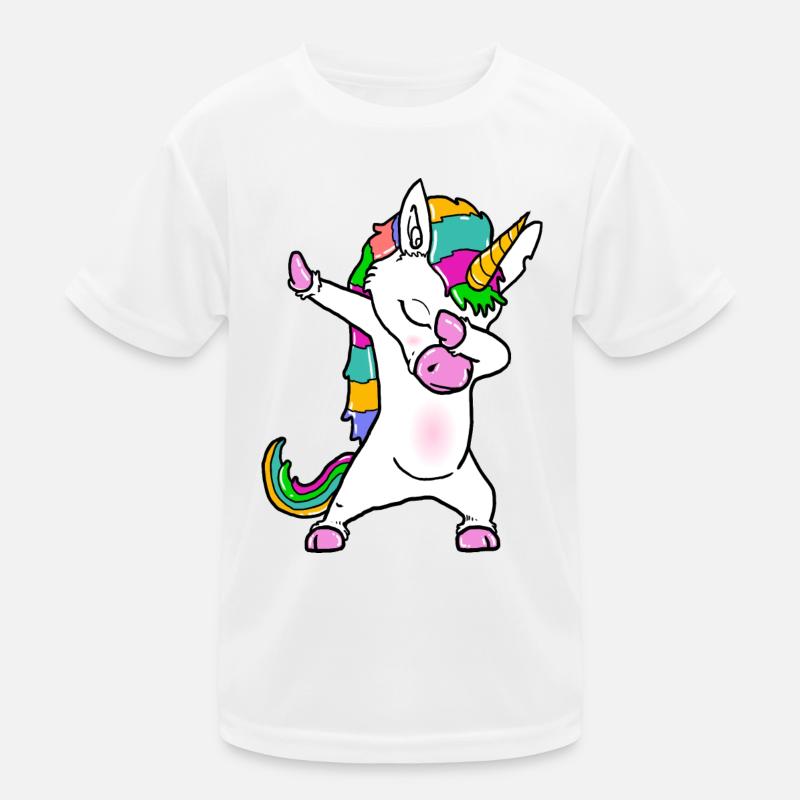 Dapping Einhorn- Dap Unicorn Kinder Funktions-T-Shirt