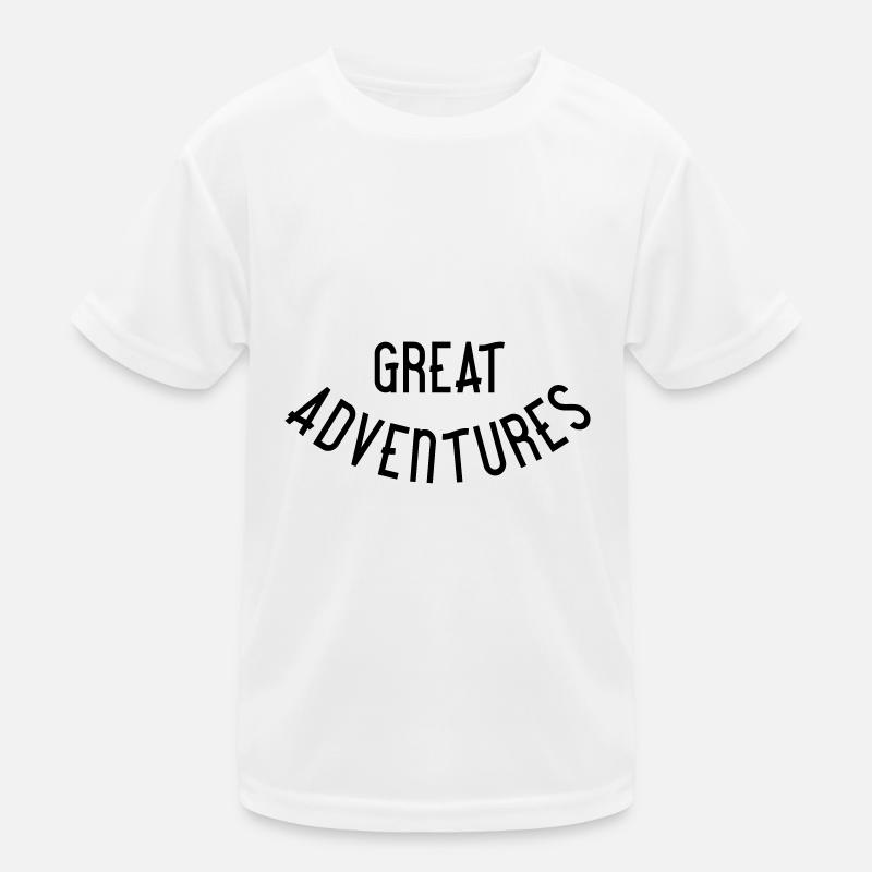 Great Adventures Kinder Funktions-T-Shirt