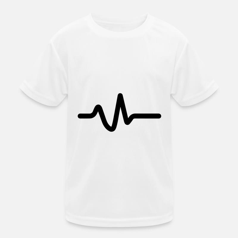 Heartbeat, pulse Kids Functional T-Shirt