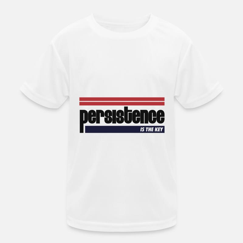 Beharrlichkeit Kinder Funktions-T-Shirt