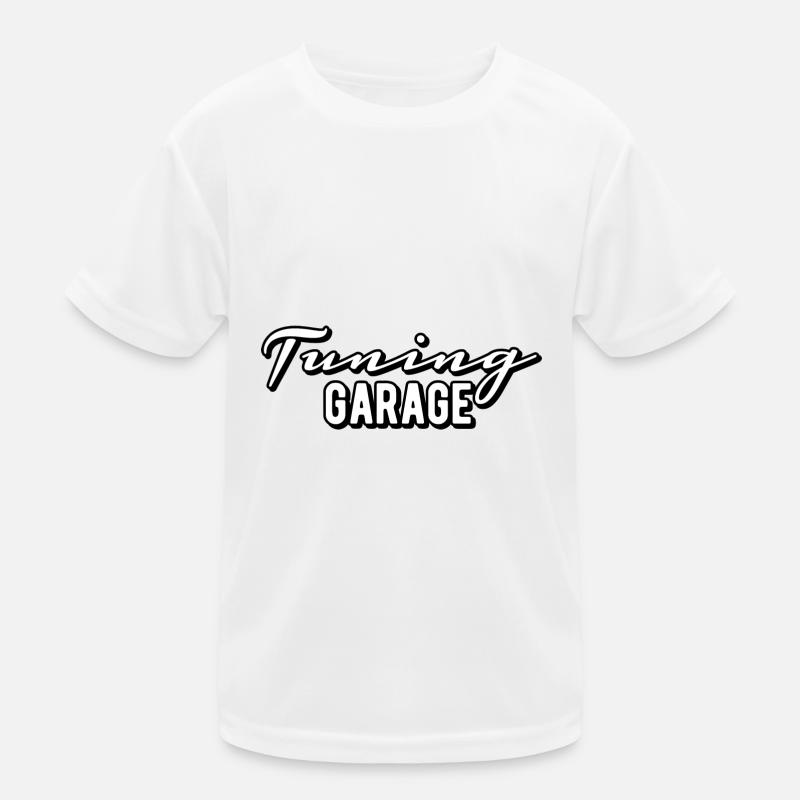 Tuning Garage Kids Functional T-Shirt