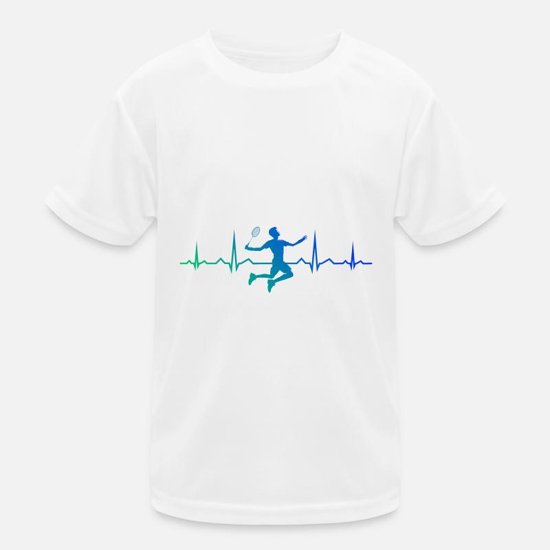 Badminton Joueuses de badminton Squash Badminton T-shirt sport Enfant