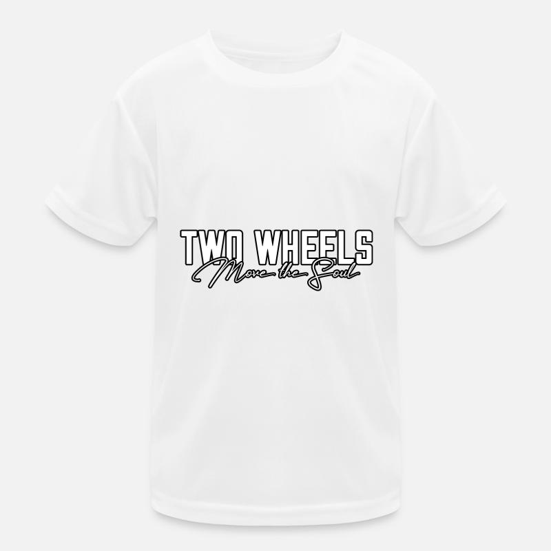 Deux roues font bouger l’âme T-shirt sport Enfant