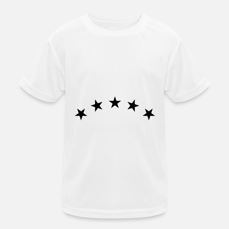 Sterne Bogen Kinder Funktions-T-Shirt