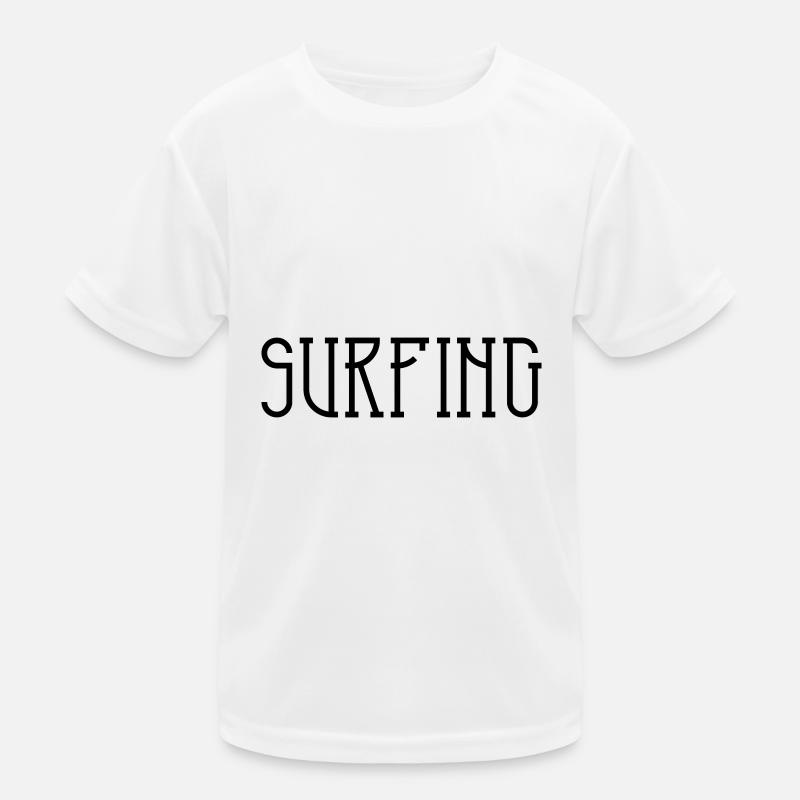 Surfing Kinder Funktions-T-Shirt