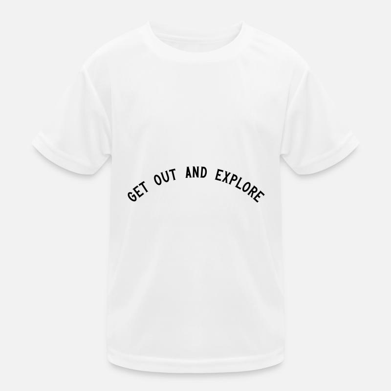 Sortez et explorez T-shirt sport Enfant