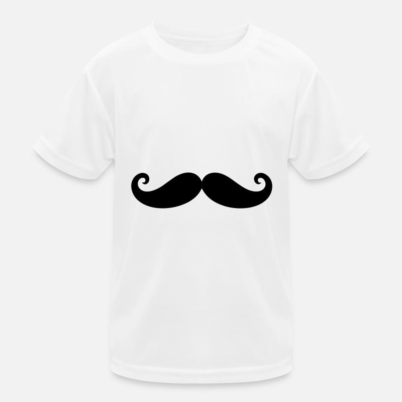 Moustache Kids Functional T-Shirt