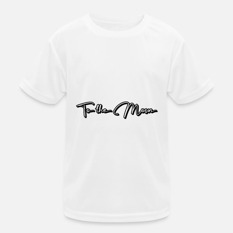 Vers la lune T-shirt sport Enfant