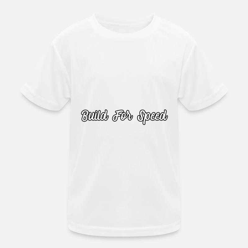 Build for speed Kinder Funktions-T-Shirt