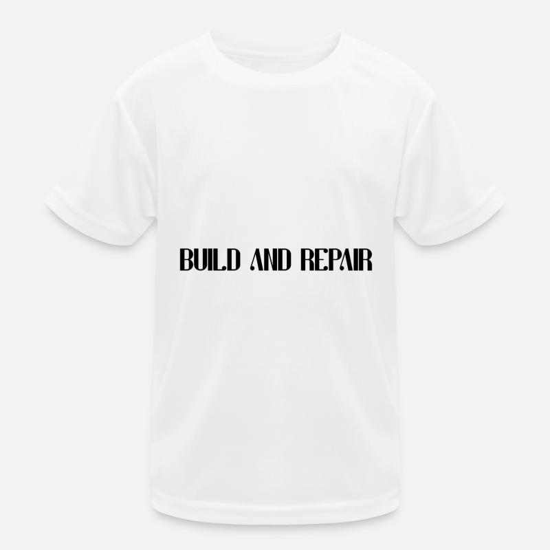 Construire et réparer T-shirt sport Enfant