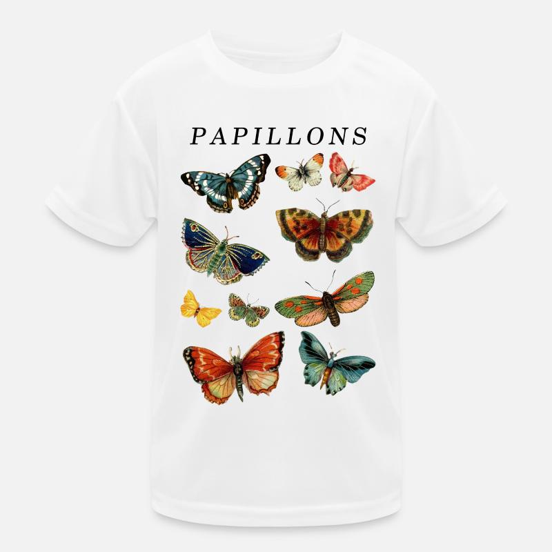 Papillons Papillon Vintage Graphique T-shirt sport Enfant
