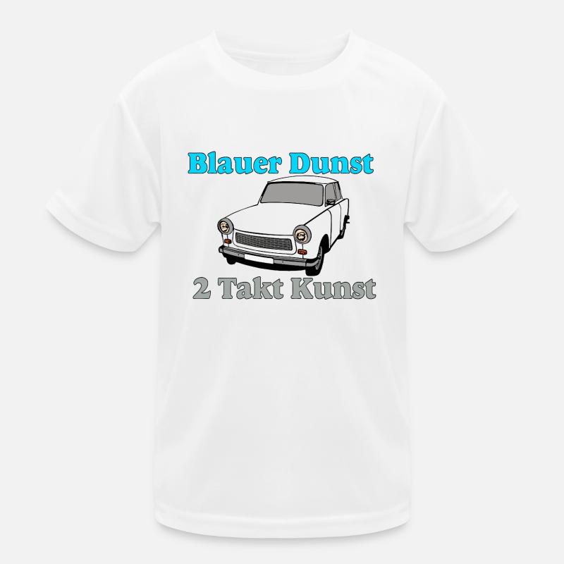  Trabi DDR, Blauer Dunst (25) Kinder Funktions-T-Shirt