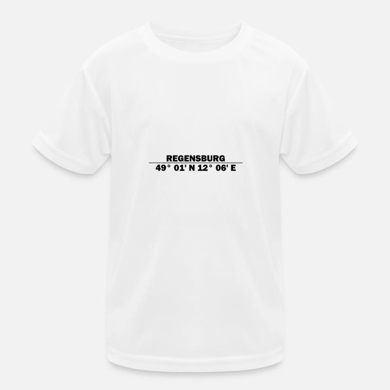 Regensburg Coordinates Kids Functional T-Shirt