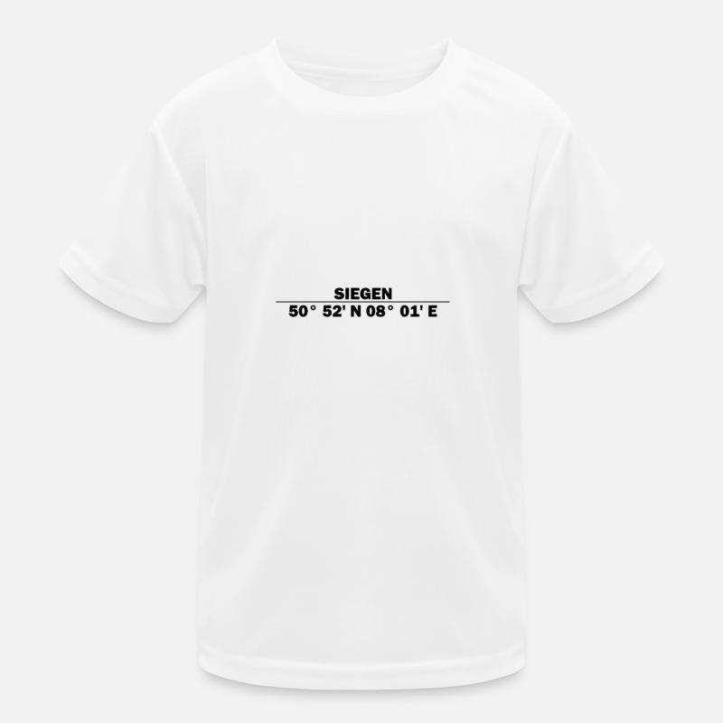 Coordonnées siegen T-shirt sport Enfant
