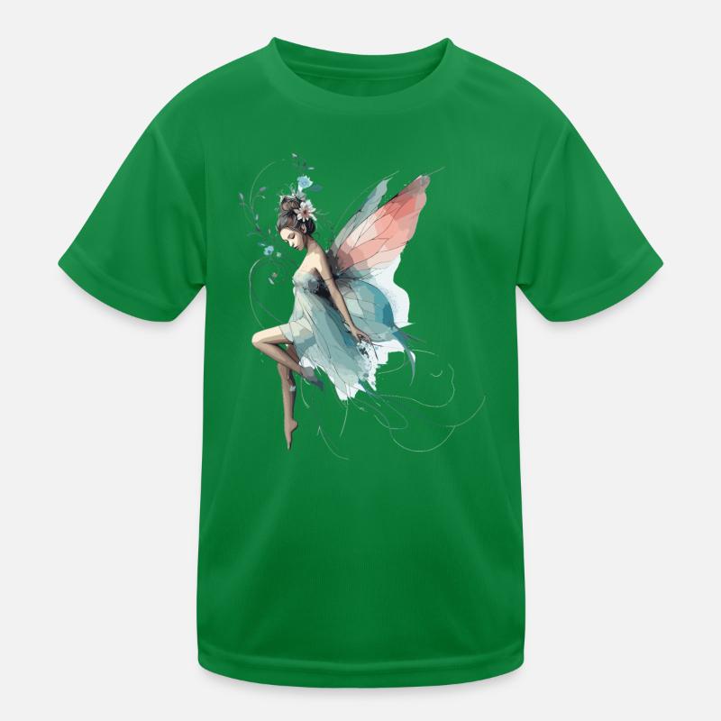 Fee Märchenwelt Geschenk Kinder Funktions-T-Shirt
