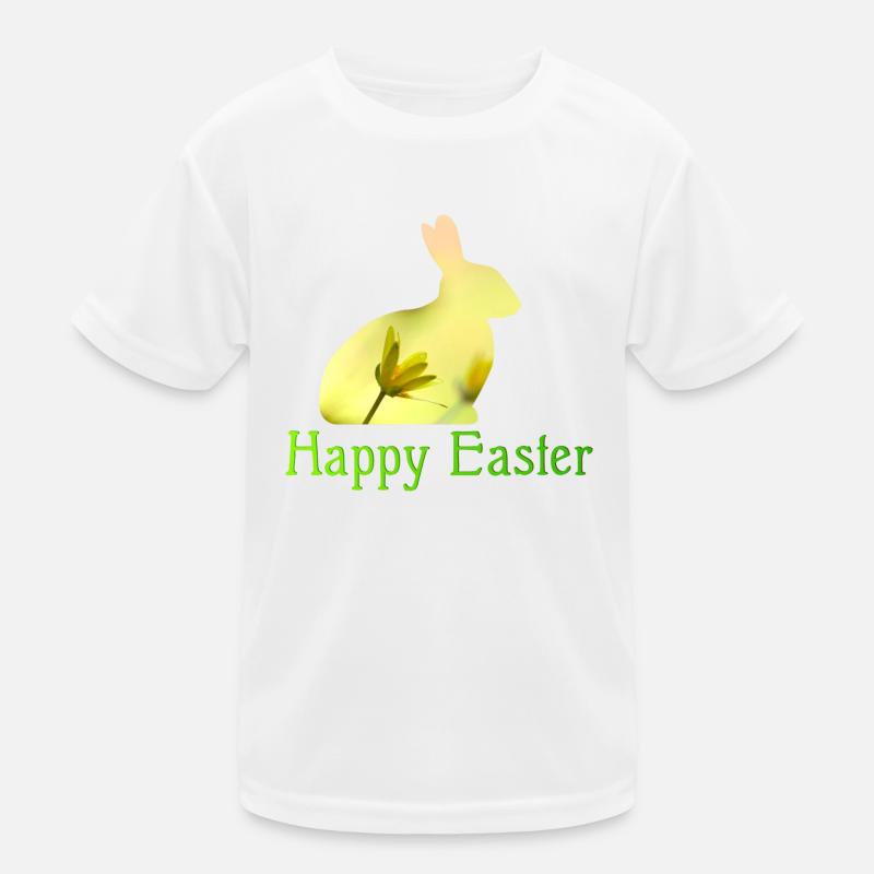 Happy Easter Kids Functional T-Shirt