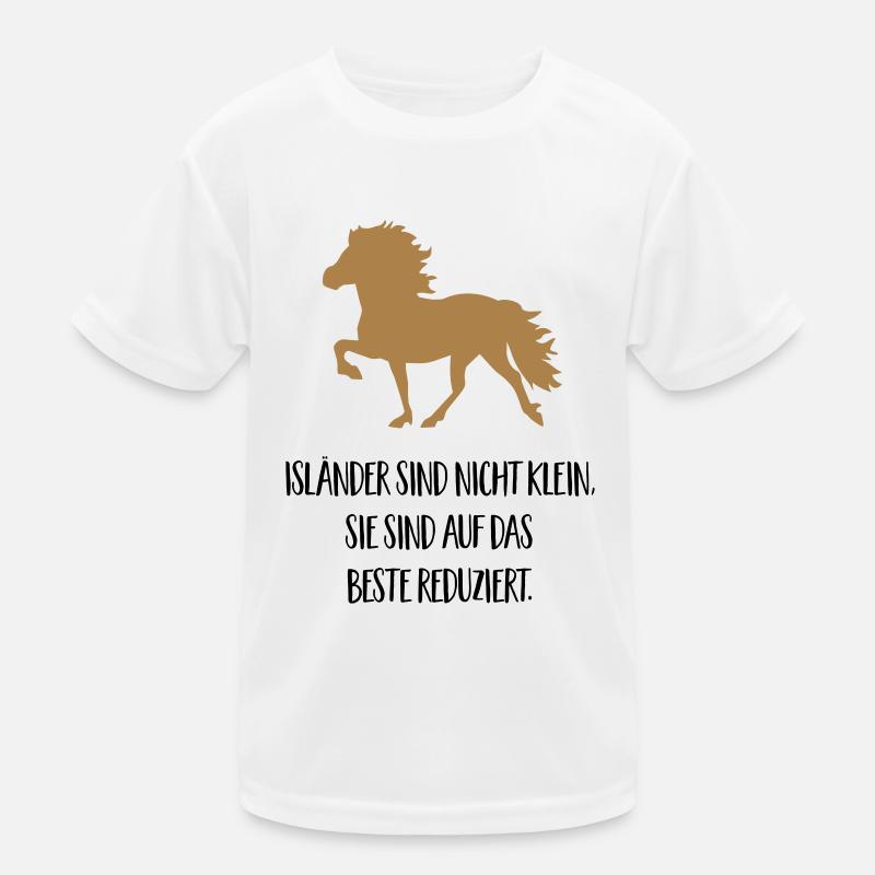 isländer Kinder Funktions-T-Shirt