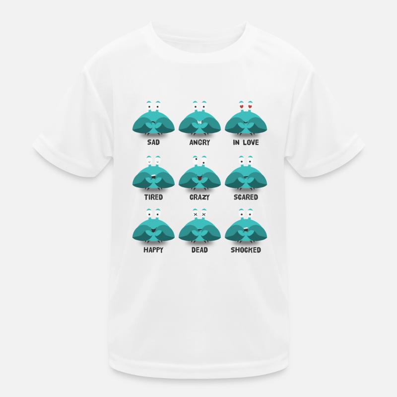 Les émotions de Psycho Lobster T-shirt sport Enfant