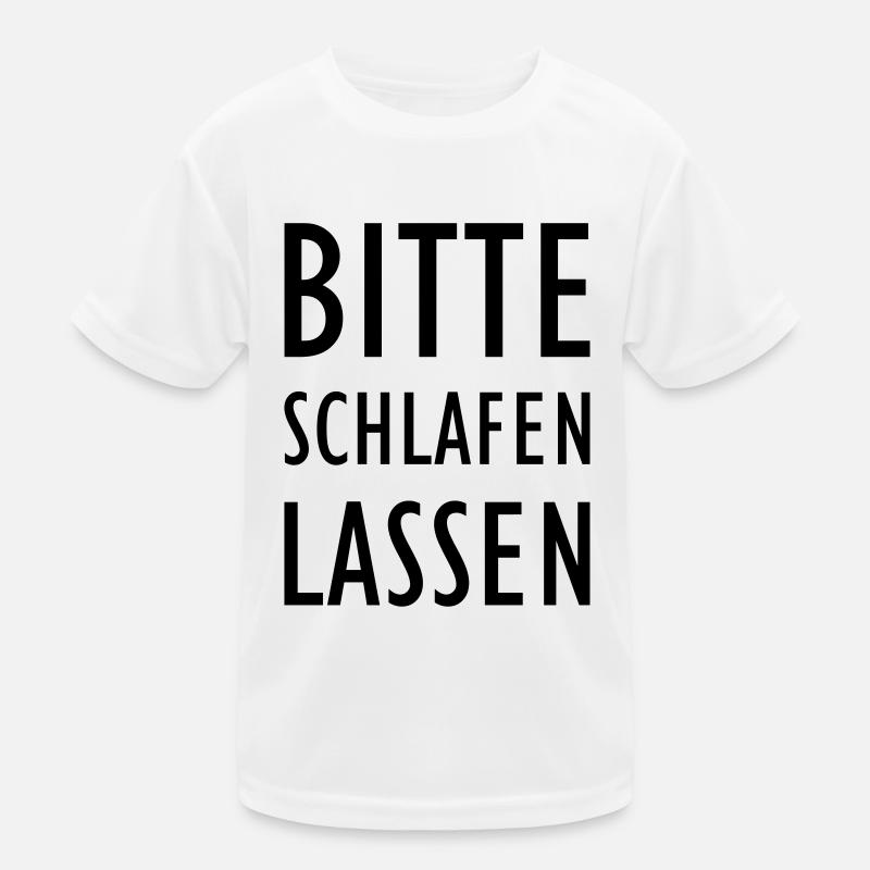 Bitte schlafen lassen... Kinder Funktions-T-Shirt