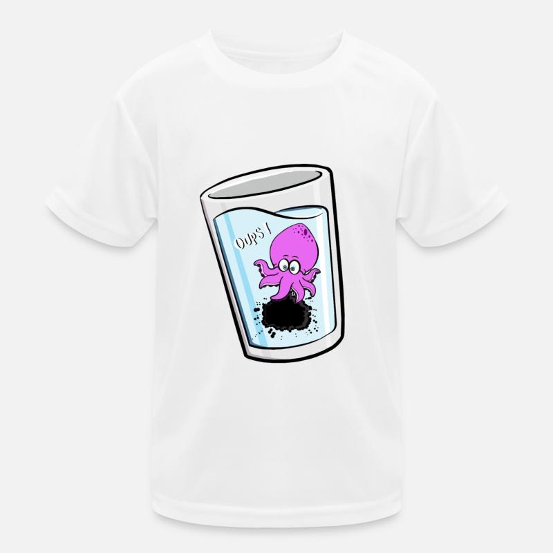 Pieuvre T-shirt sport Enfant