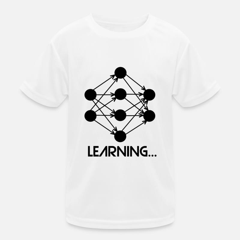 Machine Learning Neuronales Netz Kinder Funktions-T-Shirt