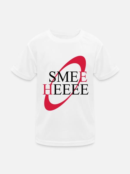 Smee Heee Kryten Red Dwarf quote - Kids Functional T-Shirt - white