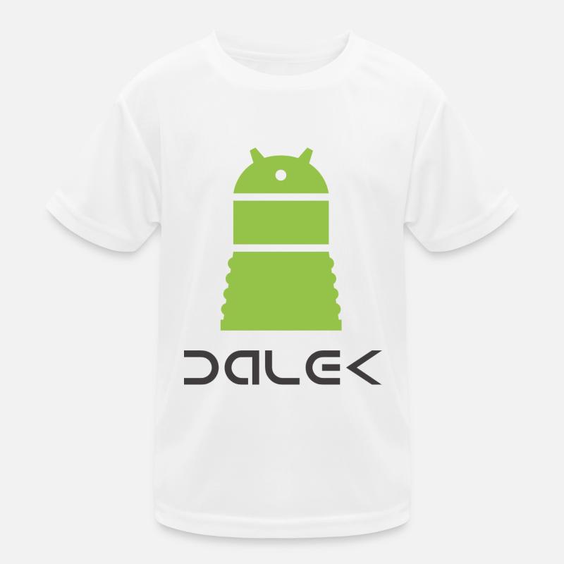 Dalek Android T-shirt sport Enfant