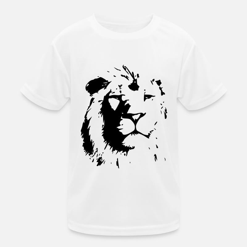 Löwe Kinder Funktions-T-Shirt