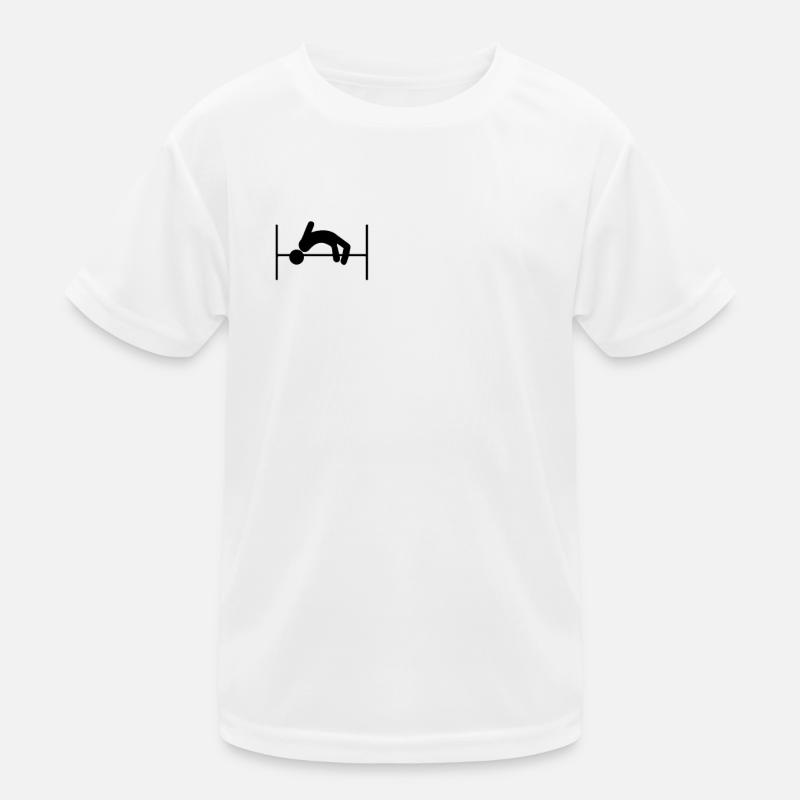 Hochsprung Kinder Funktions-T-Shirt