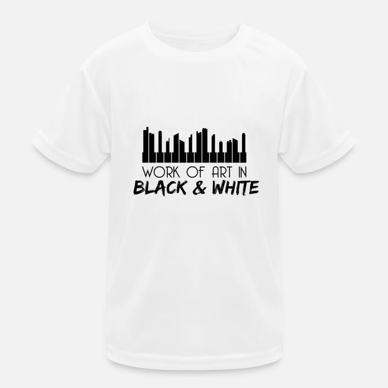 Piano Kids Functional T-Shirt